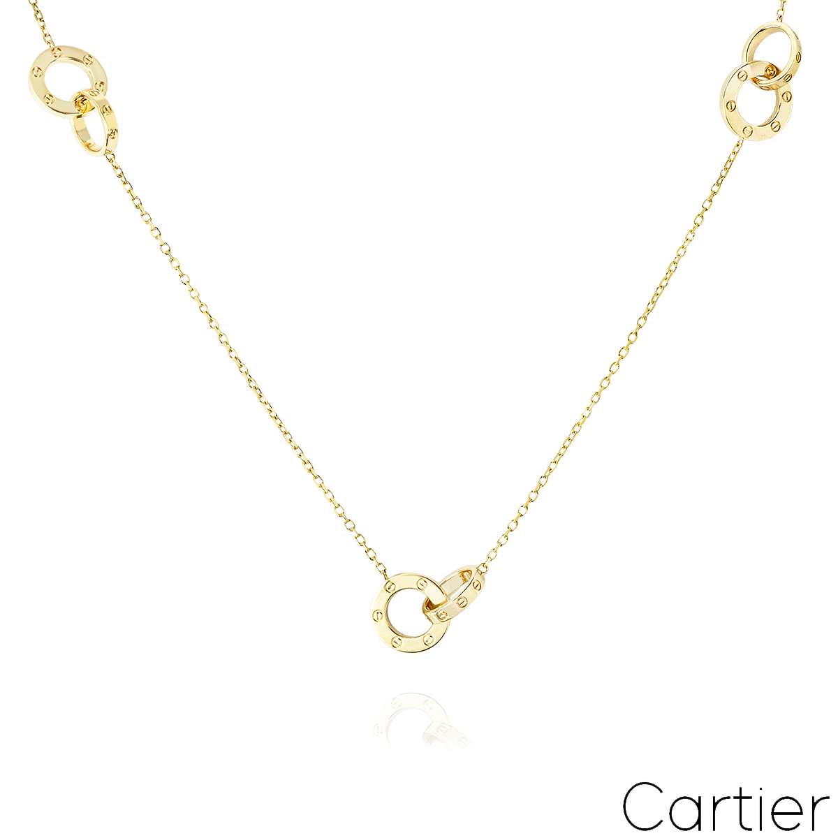 Cartier Yellow Gold Love Necklace B7216800 Cartier Yellow Gold Love Necklace B7216800